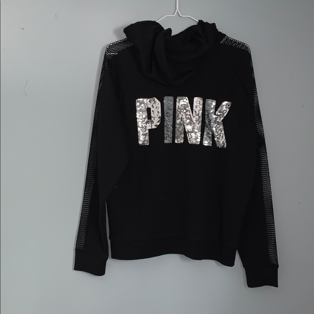 Vs sequin full zip nwt